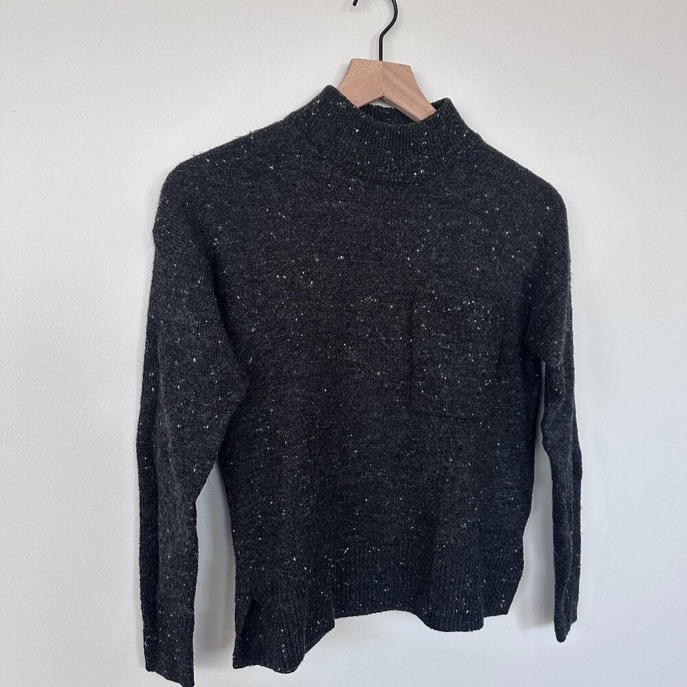 Madewell Black Speckle Sweater Size XXS